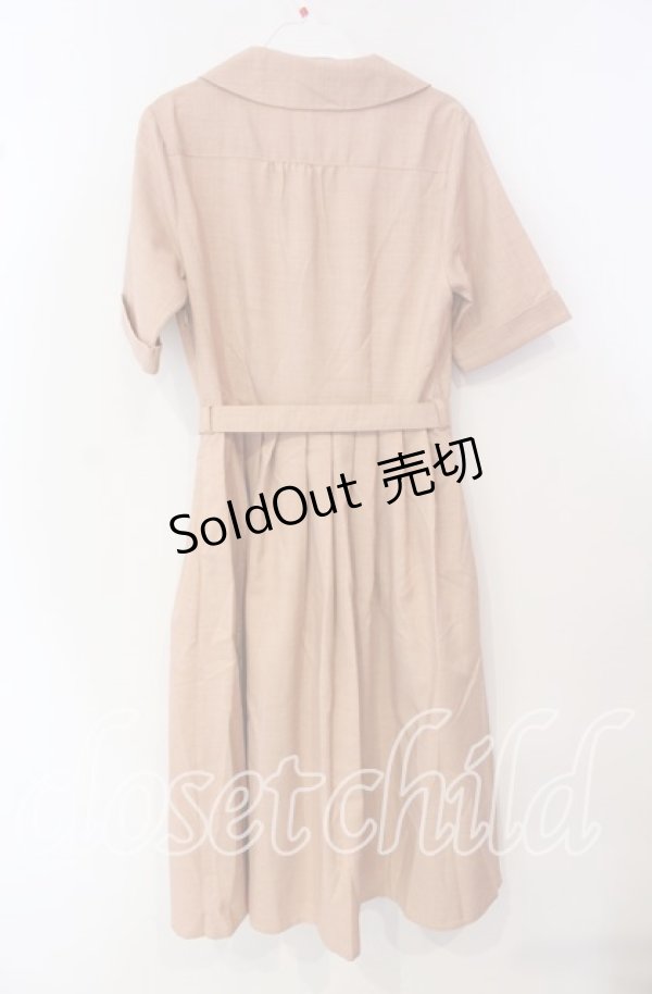 画像3: an another angelus / 花刺繍変形開衿ワンピース F ピンク（オレンジに近い） O-25-09-25-033-CA-OP-OW-ZT268 (3)