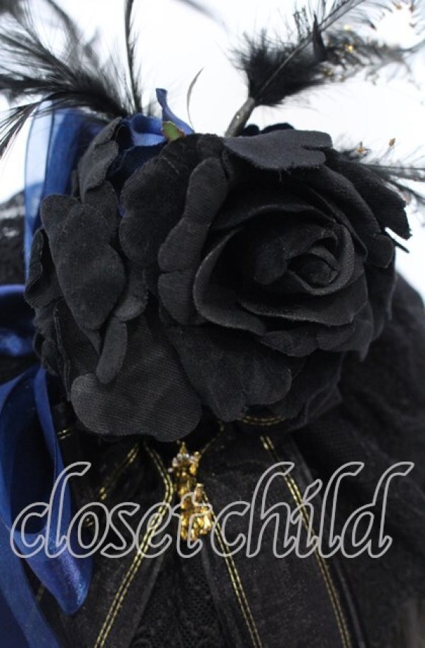 画像3: ALICE and the PIRATES / Vampire Princessカチューシャ  クロ×アオ O-25-09-26-005-PA-AC-OW-ZT488 (3)