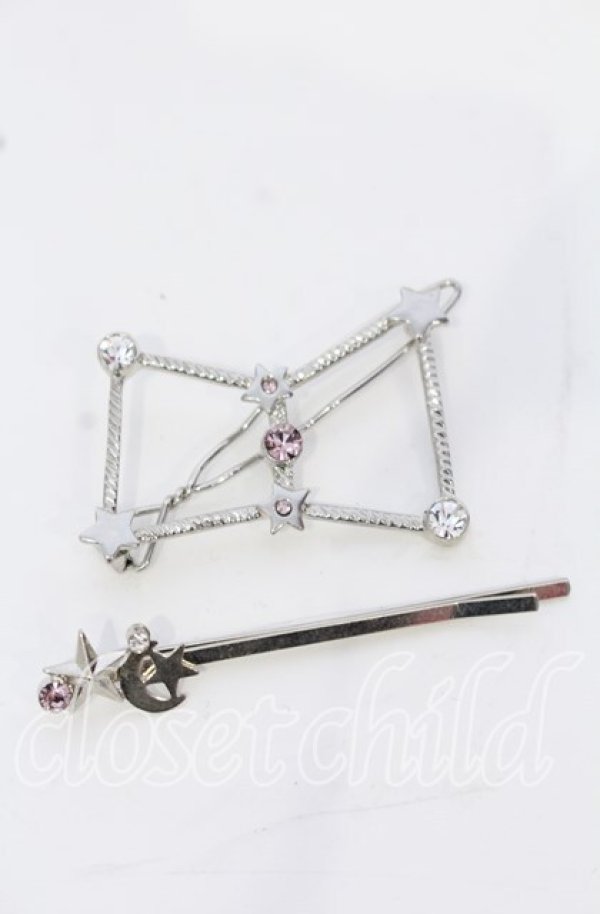 画像1: axes femme / ヘアピンセット  シルバー O-25-09-26-071-AX-AC-OW-ZT486-F001 (1)