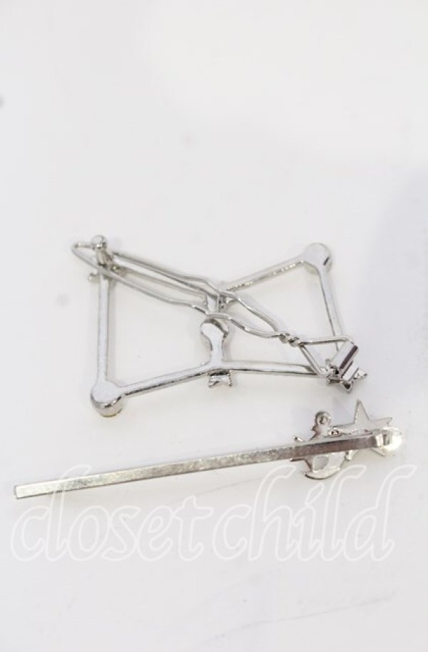 画像2: axes femme / ヘアピンセット  シルバー O-25-09-26-071-AX-AC-OW-ZT486-F001 (2)