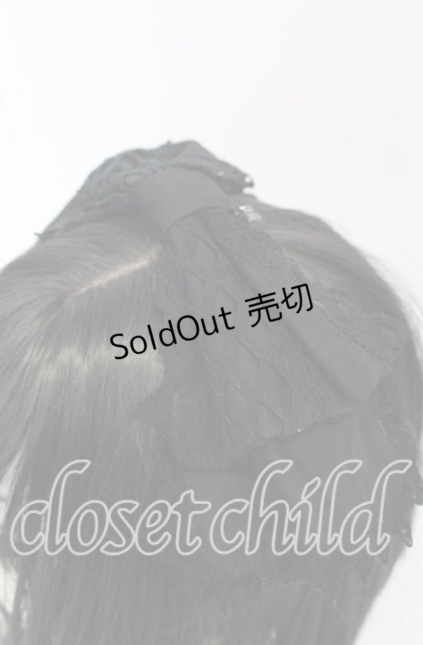 画像2: BABY,THE STARS SHINE BRIGHT / リボン型ヘッドドレス  クロ O-25-09-26-009-BA-AC-OW-ZT434-F005 (2)