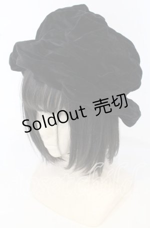 画像: Jane Marple Dans Le Salon / 別珍ハット  クロ O-25-09-26-023-JM-AC-OW-ZT511