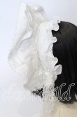画像2: Angelic Pretty / トーションレースブリム付カチューシャ  シロ O-25-09-26-029-AP-AC-IG-ZT444 (2)