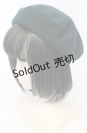 画像: 【SALE】Heart E / ウールベレー  グリーン O-25-09-26-032-LO-AC-OW-ZT511