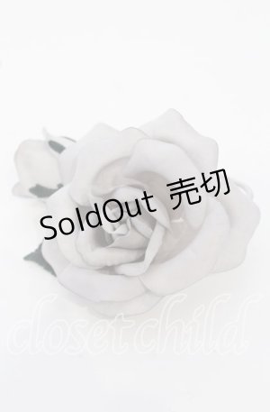 画像: 【SALE】Victorian maiden / コサージュブローチ  グレー O-25-09-26-040-CL-AC-OW-ZT486