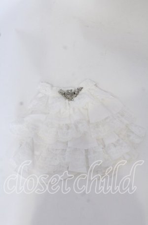 画像: Sheglit / "Victorian"ローズジャボ  ホワイト O-25-09-26-042-EL-ZA-OW-OS