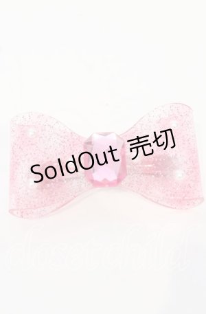 画像: Angelic Pretty / オーロラリボンバレッタ  ピンク O-25-09-26-043-AP-AC-OW-OS