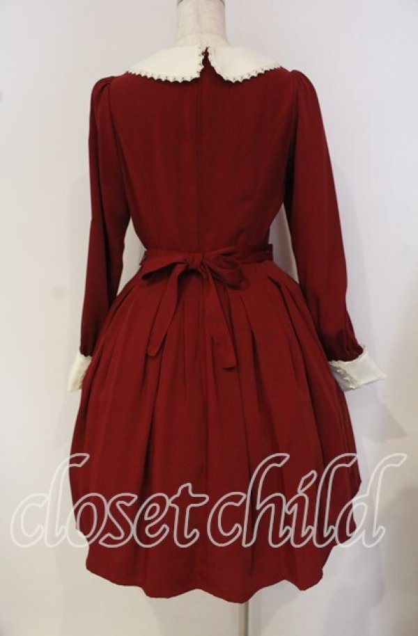 画像4: Innocent World / アリスのミニバラワンピース M アカ O-25-09-27-004-IW-OP-OW-OS (4)