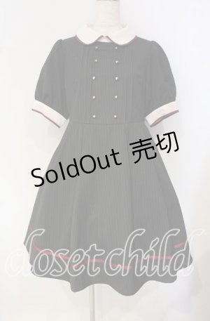 画像: Amavel / ストライプワンピース F クロ O-25-09-27-005-CA-OP-OW-ZT101