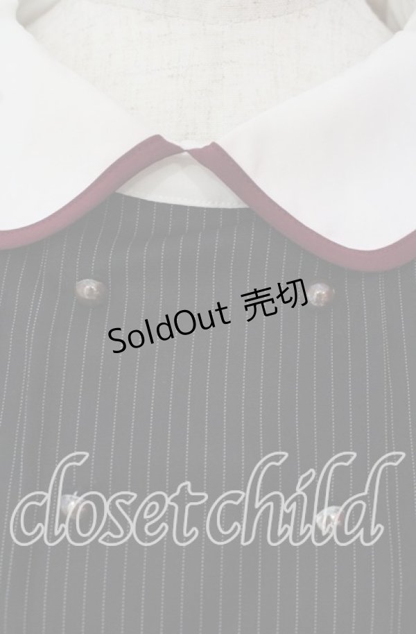 画像2: Amavel / ストライプワンピース F クロ O-25-09-27-005-CA-OP-OW-ZT101 (2)