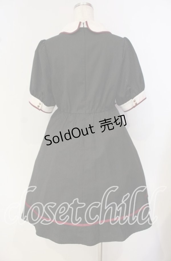 画像5: Amavel / ストライプワンピース F クロ O-25-09-27-005-CA-OP-OW-ZT101 (5)