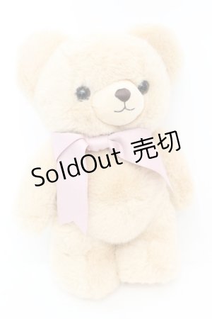 画像: Chalmiere / フラッフィベアぬいぐるみバッグ  ベージュ×ピンク O-25-09-27-1004-LO-BG-IG-OS