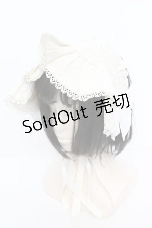 画像: axes femme kawaii / メアリーハーフボンネット  キナリ O-25-09-27-1047-AX-AC-OW-OS