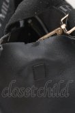 画像3: An MILLE / 2WAY ロゴトートバッグ  ブラック O-25-09-27-1005-EL-BG-YM-ZT501 (3)