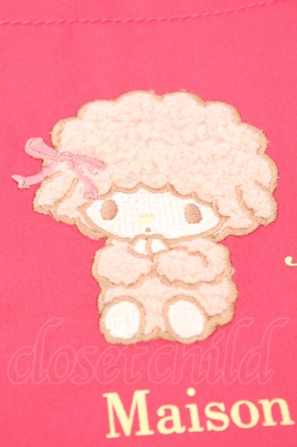 画像2: Maison de FLEUR / あざとMy Sweet Pianoサイドリボントート  ピンク O-25-09-27-1007-LO-BG-OW-ZT501 (2)