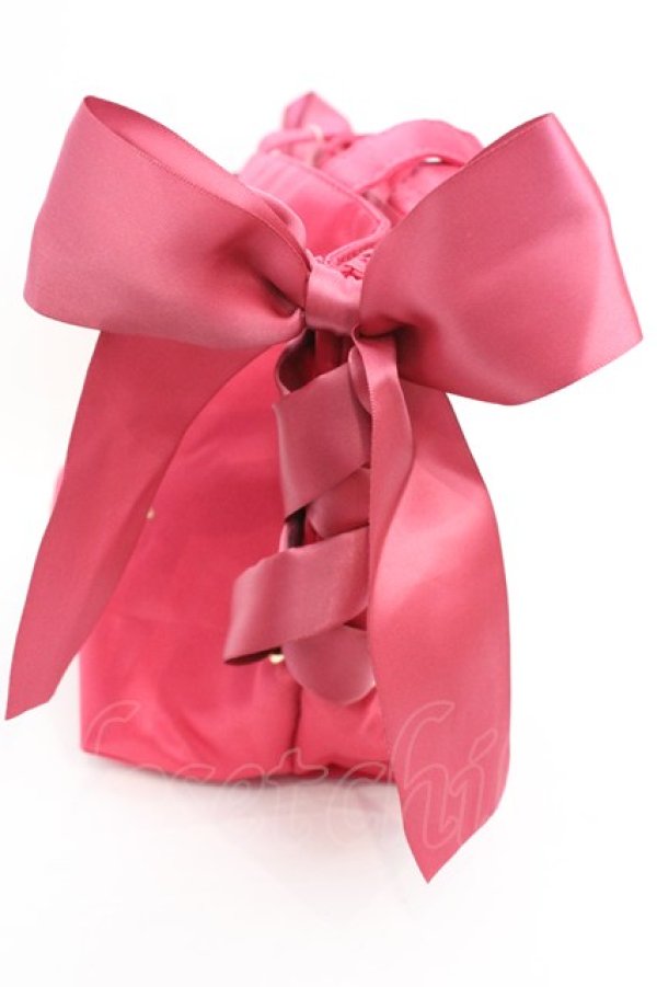 画像3: Maison de FLEUR / あざとMy Sweet Pianoサイドリボントート  ピンク O-25-09-27-1007-LO-BG-OW-ZT501 (3)