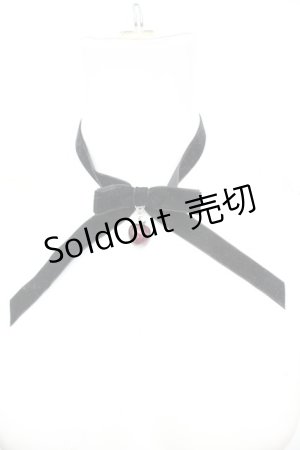 画像: axes femme POETIQUE / りんごチョーカー  クロ×パープル O-25-09-27-1015-AX-AC-OW-ZT0929N