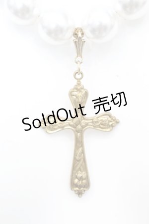 画像: 【SALE】Luxmira / ネックレス “Lien”  ホワイト O-25-09-27-1016-GO-AC-IG-ZT486-F001