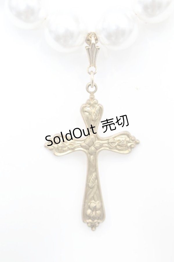 画像1: 【SALE】Luxmira / ネックレス “Lien”  ホワイト O-25-09-27-1016-GO-AC-IG-ZT486-F001 (1)