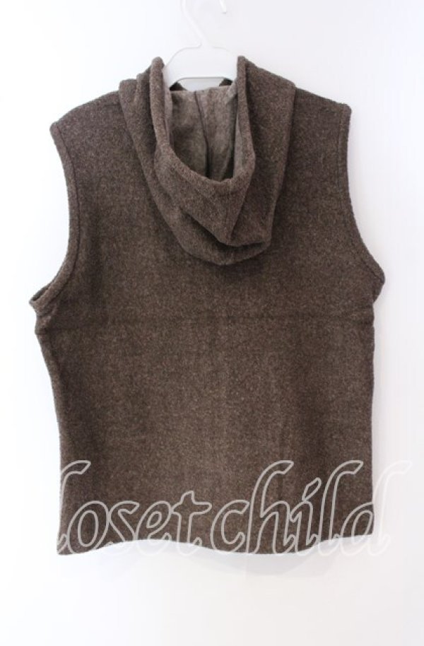 画像3: TOMATSU / 犬ワッペンヘジップ゛スト 38 ブラウン O-25-09-27-094-LO-TO-IG-ZT378 (3)