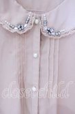 画像2: LODISPOTTO / ビジュー配色ブラウス M ベージュ O-25-09-27-101-LO-BL-OW-ZT372 (2)