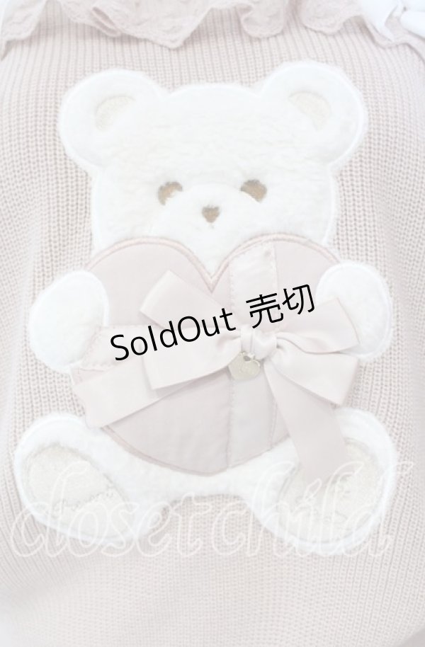 画像2: LIZ LISA / ボアくまオフショルニット  ピンク O-25-09-27-010-LO-TO-OW-OS (2)