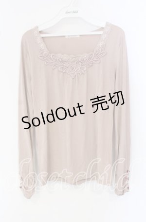 画像: axes femme / 袖先ガーデンインナー M ピンク O-25-09-27-030-AX-TO-OW-OS