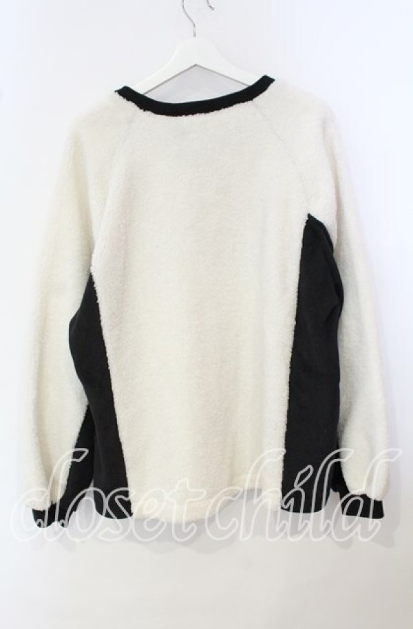 画像3: lilLilly / ユニフォームボアミニワンピース  アイボリー×クロ O-25-09-29-036-LO-OP-OW-ZT044 (3)