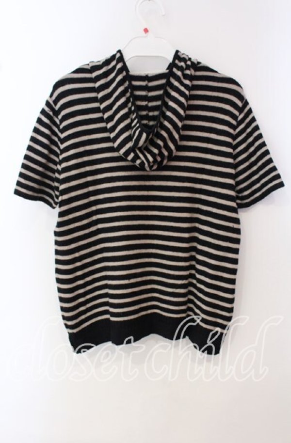 画像3: TOMATSU / くまボーダープルオーバー  ベージュ×クロ O-25-09-29-050-LO-TO-IG-ZT029 (3)