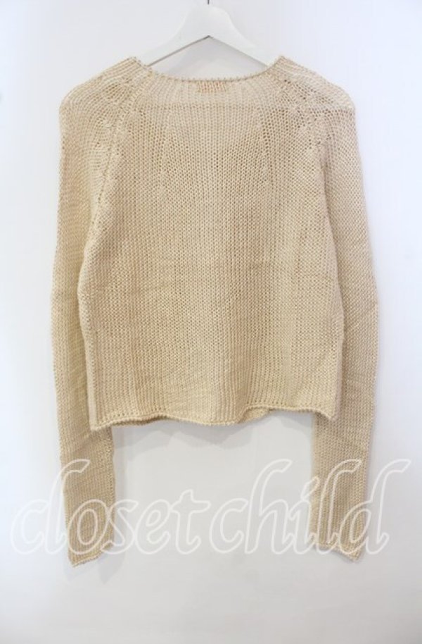 画像2: TOMATSU / 鍵編みボレロ 38 アイボリー O-25-09-29-056-LO-TO-IG-ZT376 (2)