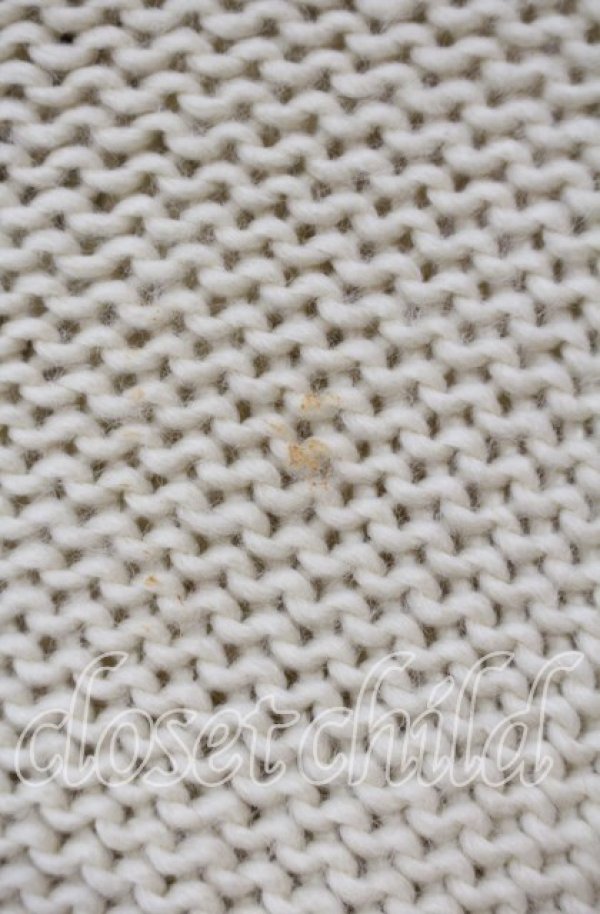 画像4: PINK HOUSE / ケーブル編みカーディガン  アイボリー O-25-09-29-005-LO-TO-IG-ZT185 (4)