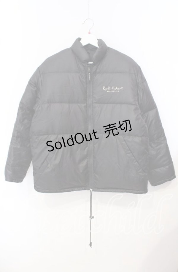 画像4: Karl Helmut / リバーシブルダウンジャケット  クロ×アカ O-25-09-29-006-EL-CO-IG-ZT-C051 (4)