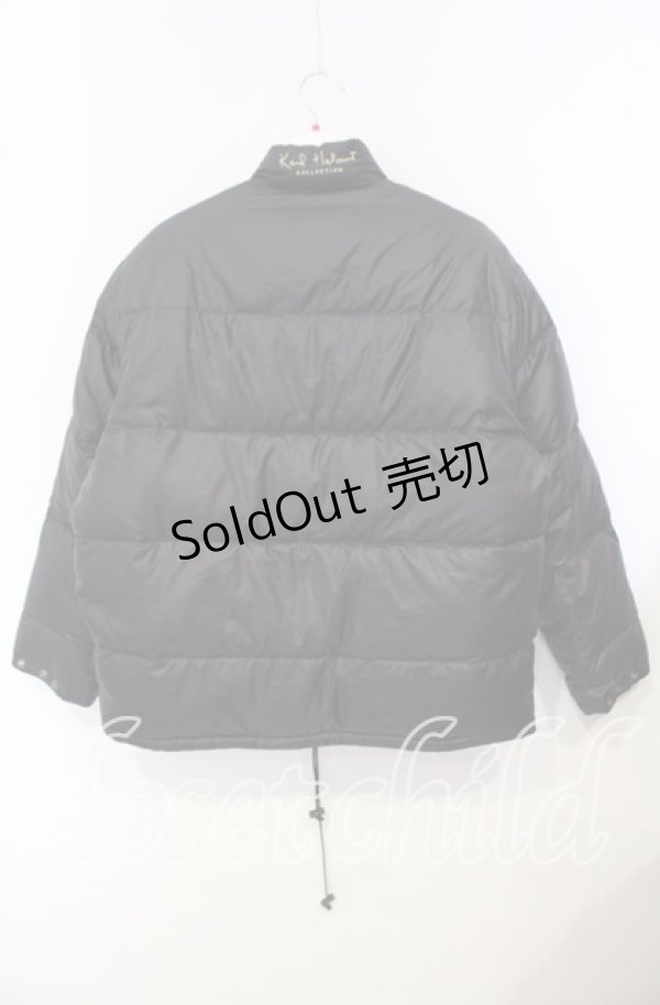 画像5: Karl Helmut / リバーシブルダウンジャケット  クロ×アカ O-25-09-29-006-EL-CO-IG-ZT-C051 (5)