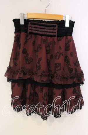画像: axes femme / バイカラーメルヘンSK M ワイン×クロ O-25-09-30-038-AX-SK-OW-OS