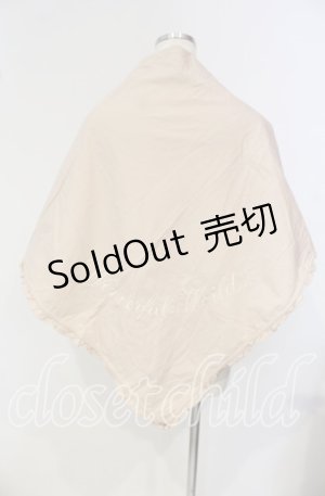 画像: WONDERFUL WORLD / 2002年 ロゴ刺繍ストール  ピンク O-25-09-30-050-LO-ZA-IG-ZT357