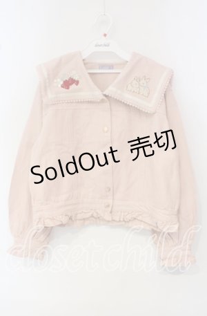 画像: axes femme kawaii / ベリーフィールズジャケット  ピンク O-25-09-30-061-AX-JA-IG-OS