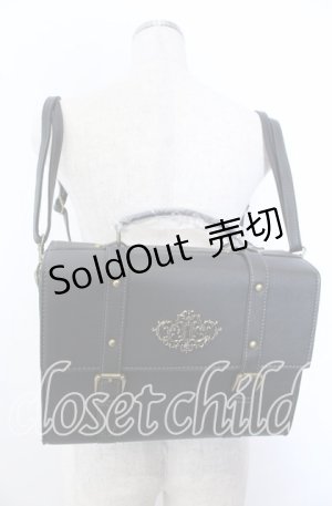 画像: Kurumi Collaboration / CLK*カギアナバッグ　鍵穴サッチェルバッグ  クロ O-25-09-30-1006-LO-BG-OW-OS
