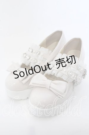 画像: Lovely Tency / 眞白ありすコラボ厚底ローファー M ピンク O-25-09-30-1064-LO-SH-OW-OS