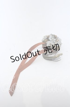 画像: 【SALE】KANEKO ISAO / 花束コサージュ  ブルー系 O-25-09-30-1068-EL-ZA-OW-ZT323