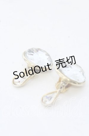 画像: 【SALE】INGEBORG / ビジュー使いイヤリング  ゴールド O-25-09-30-1074-LO-AC-OW-ZT170