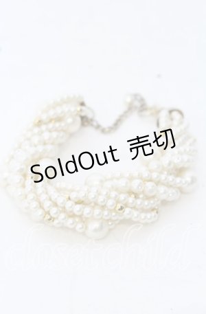 画像: INGEBORG / 人工真珠使いブレスレット  パール×ゴールド O-25-09-30-1075-LO-AC-OW-OS