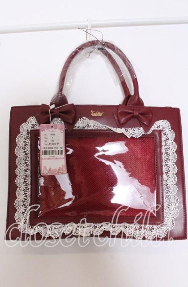 画像1: To Alice / ヴィンテージドール 痛バッグ  ワイン O-25-09-30-1009-LO-BG-OW-ZT-K013 (1)