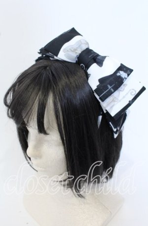画像: Royal Princess Alice / Chess Board Cat ・tonoコラボカチューシャ  クロ×シロ O-25-09-30-1021-LO-AC-OW-OS