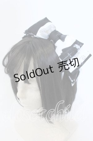 画像: Royal Princess Alice / Chess Board Cat ・tonoコラボカチューシャ  クロ×シロ O-25-09-30-1021-LO-AC-OW-ZT271