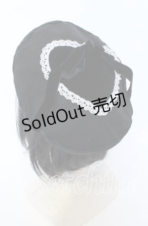 画像: Eri Aino's collaboration / AE*ベレー 57.5ｃｍ クロ O-25-09-30-1025-LO-AC-OW-ZT1003W
