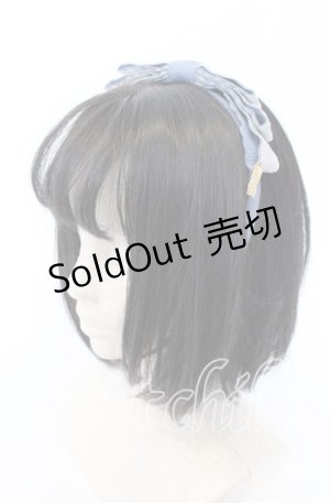 画像: Emily Temple cute / レースリボンカチューシャ  サックス O-25-09-30-1028-ET-AC-OW-ZT271