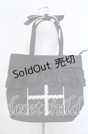 画像: Eri Aino's collaboration / シャーロットの習い事バッグ お澄ましブラック クロ×シロ O-25-09-30-1005-LO-BG-OW-ZT-K013
