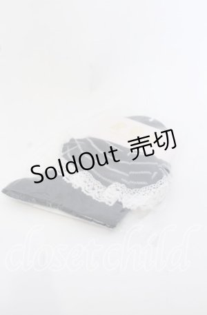 画像: RNA / フリルソックス  ブラック O-25-09-30-1054-PU-ZA-IG-OS