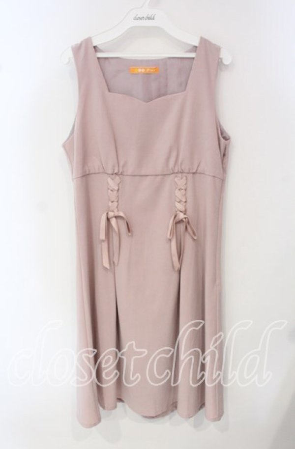 画像1: Fi.n.t / ダブルスピンドルジャンパースカート  ピンク O-25-09-30-085-CA-OP-IG-ZT490 (1)