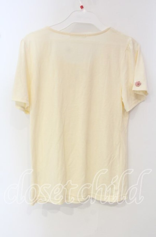 画像3: axes femme / フラワーモチーフ使いインナー  アイボリー O-25-09-30-097-AX-TO-IG-ZT167 (3)